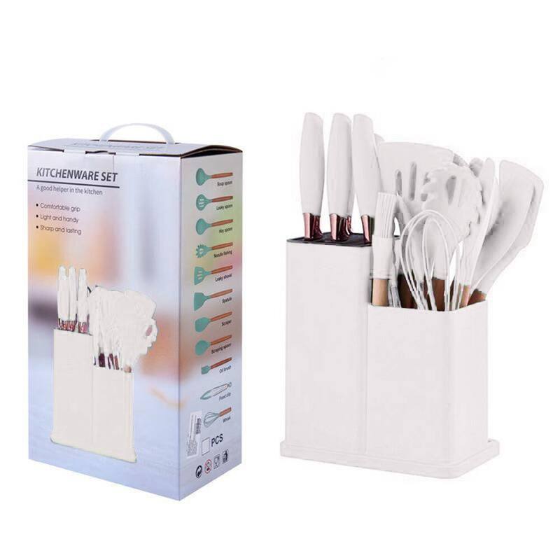 19-piece Non-stick Silicone Assorted Kitchen Utensil Set
