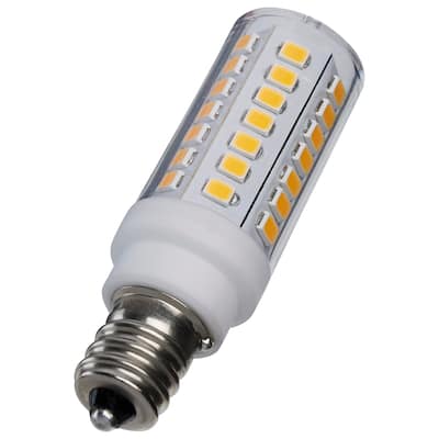 5 Watt Mini LED Candelabra Base 3000K Clear Finish 120 Volt