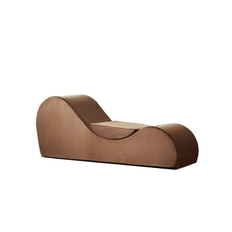 Solace Chaise Lounge Chair Relaxation, Ergonomic Design with Soft Yet Firm High-Density Foam Core