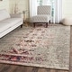 preview thumbnail 9 of 75, SAFAVIEH Monaco Blandine Distressed Boho Rug 9' Round - Grey/Ivory - Round