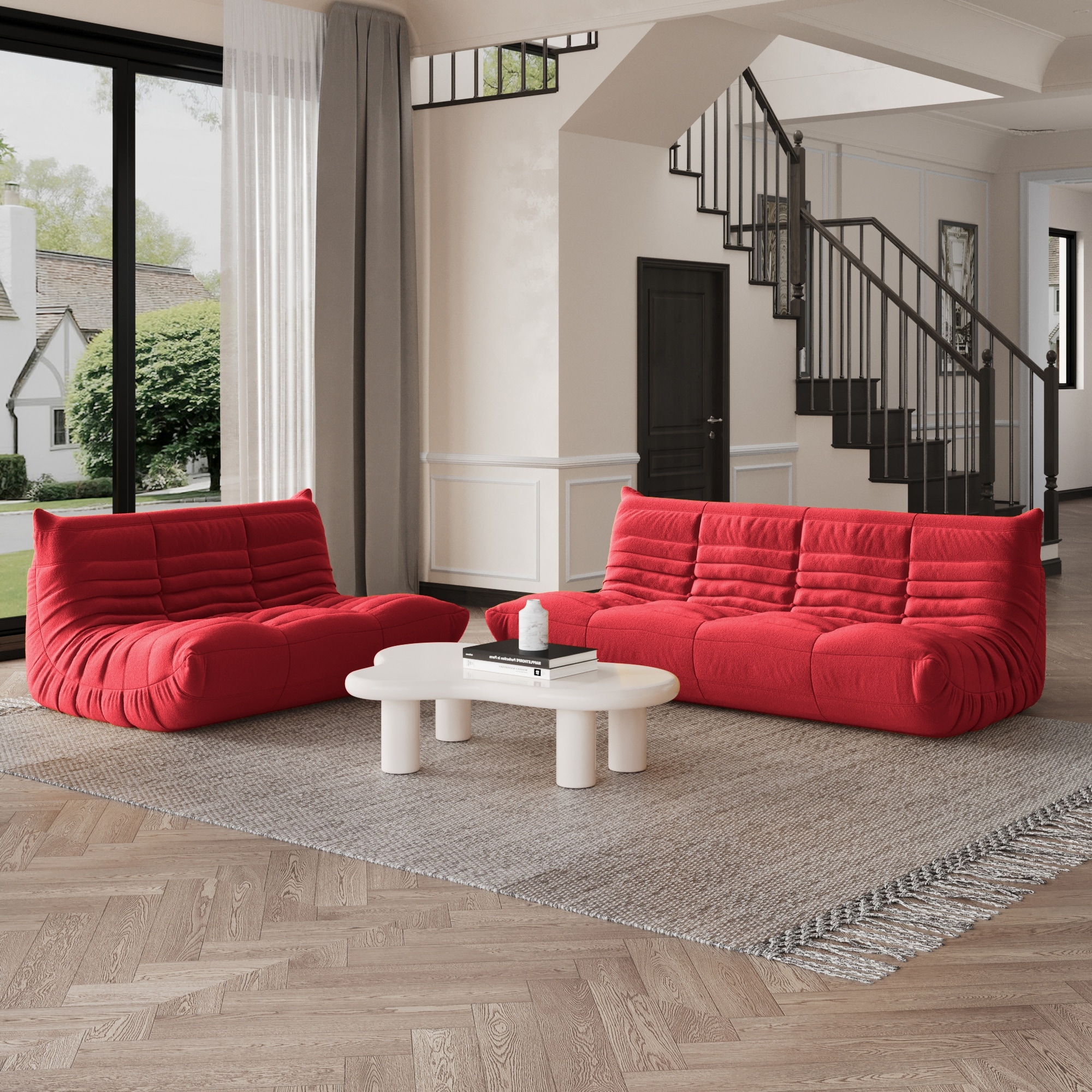 Bean bag best sale lounge set