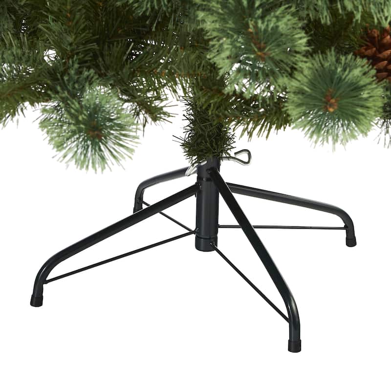 6' Mountain Pine Artificial Christmas Tree, Unlit - 6 Foot