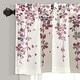 preview thumbnail 14 of 30, Lush Decor Weeping Flower Room Darkening Window Curtain Valance - 52x18