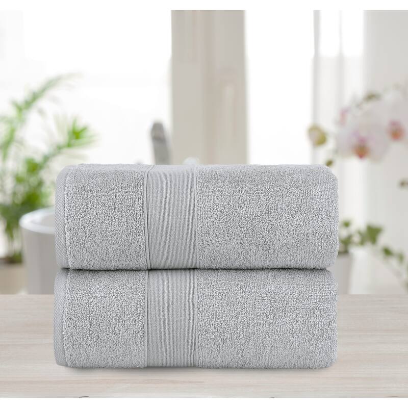 Chic Home 2Piece Standard 100 OekoTex Certified Bath Towel Sheet Set
