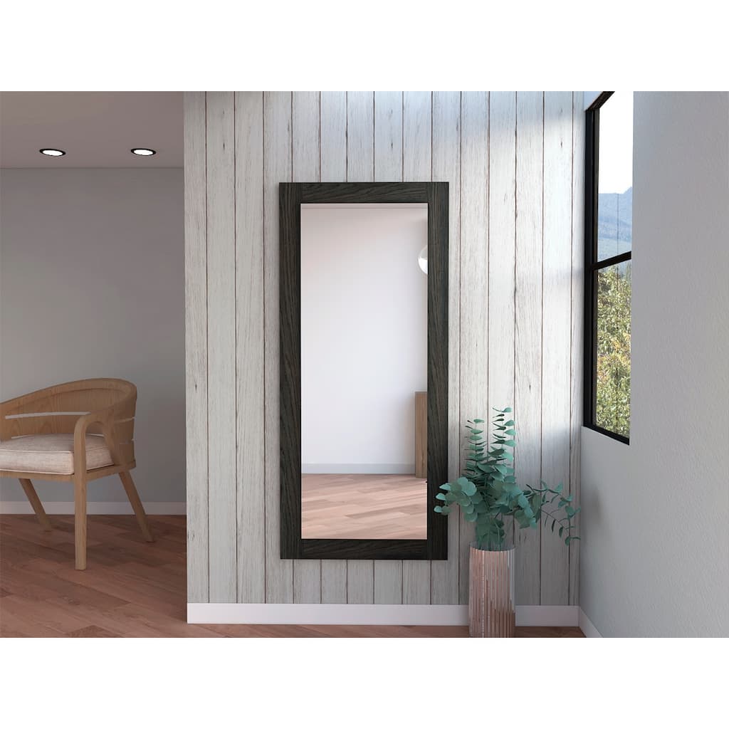 TUHOME Marsala 62.5-Inch High Rectangular Mirror