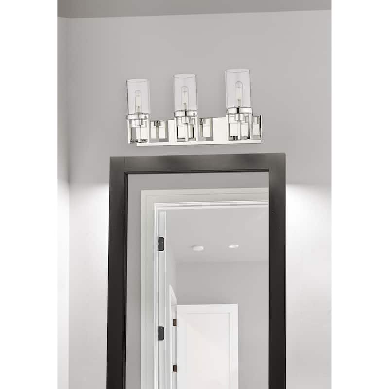 Innovations Lighting Utopia - 3 Light 8" Wall-Mounted Bath Vanity Light
