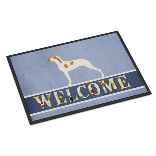 Carolines Treasures BB8272JMAT Ariege Pointer Welcome Indoor or Outdoor Mat - 24 x 36 in.