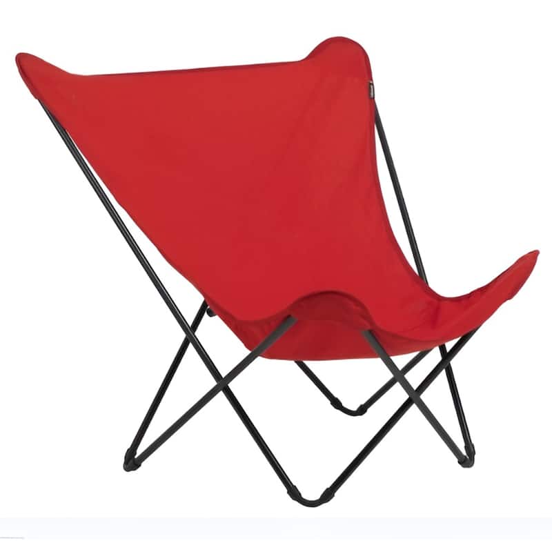 Folding Butterfly Lounge Chair Wide Seat for Camping or Patio Use