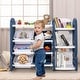 preview thumbnail 6 of 18, Gymax Kids Toy Storage Organizer w/Bins & Multi-Layer Shelf for - See Details