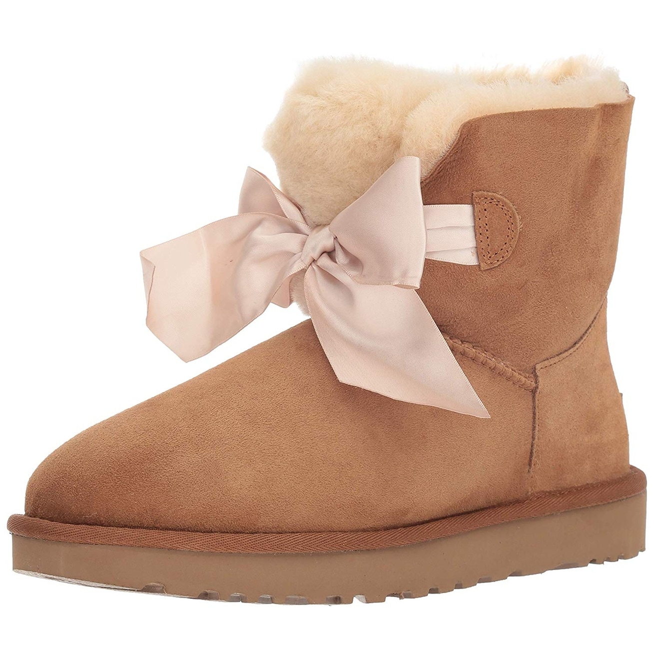ugg women's w gita bow mini fashion boot