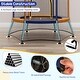 preview thumbnail 9 of 25, Mini Trampoline for Kids with Safety Enclosure Net and Foam Handles