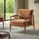 preview thumbnail 11 of 22, HULALA HOME Avidite Farmhouse Solid Wood Arm Chair with Full Assembly