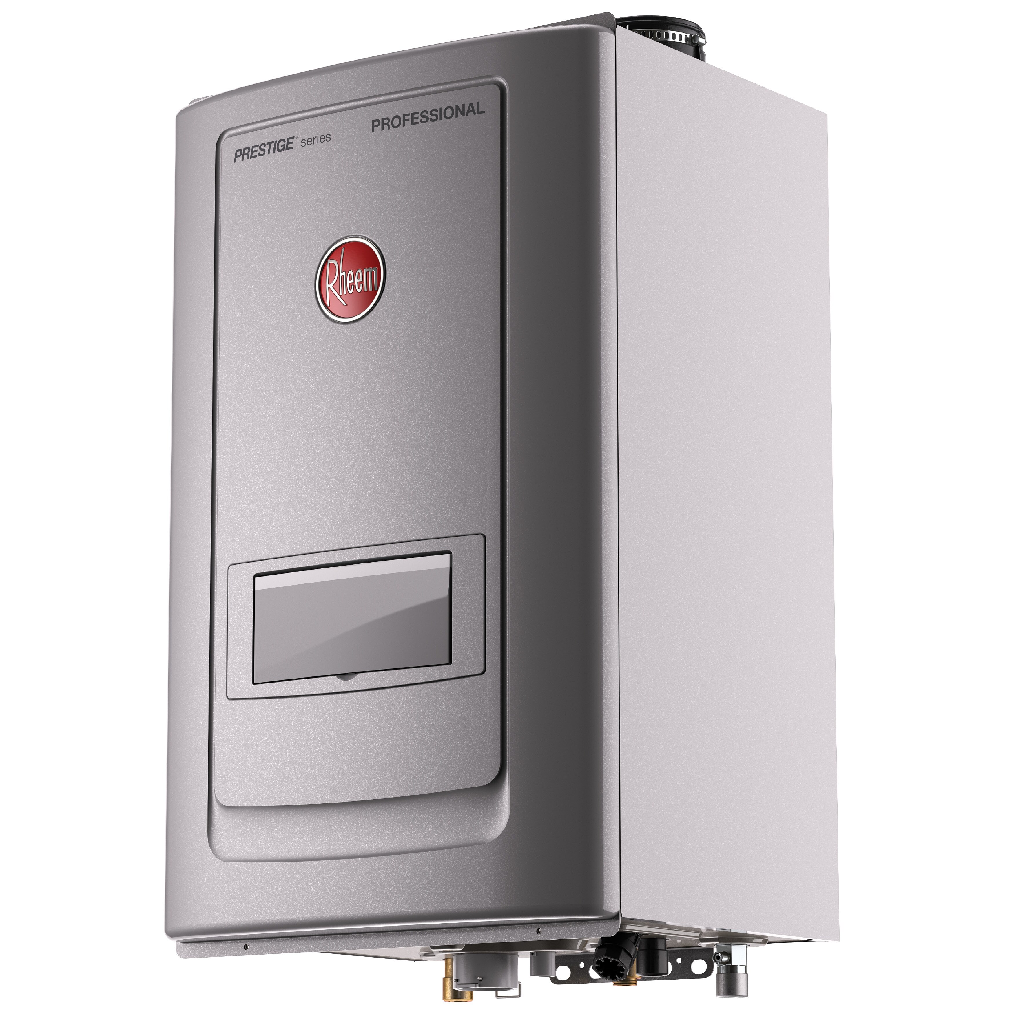 Rheem Prestige Condensing 10GPM Indoor Natural Gas Tankless Water Heater  with built-in Recirculator - 17x15x29 - On Sale - Bed Bath u0026 Beyond -  30897096