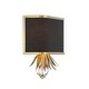 preview thumbnail 5 of 3, Minka Lavery 4582 Caprio 2 Light 13" Tall Wall Sconce with Cloth Shade