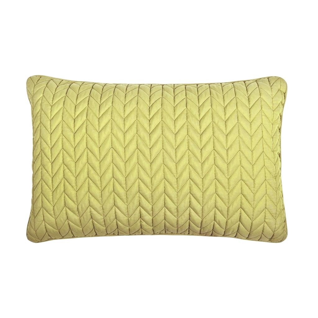 Cayman Quilted Boudoir Decorative Throw Pillow