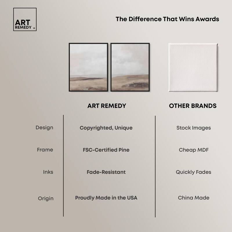 Quietude II Canvas Set of 2 by Art Remedy