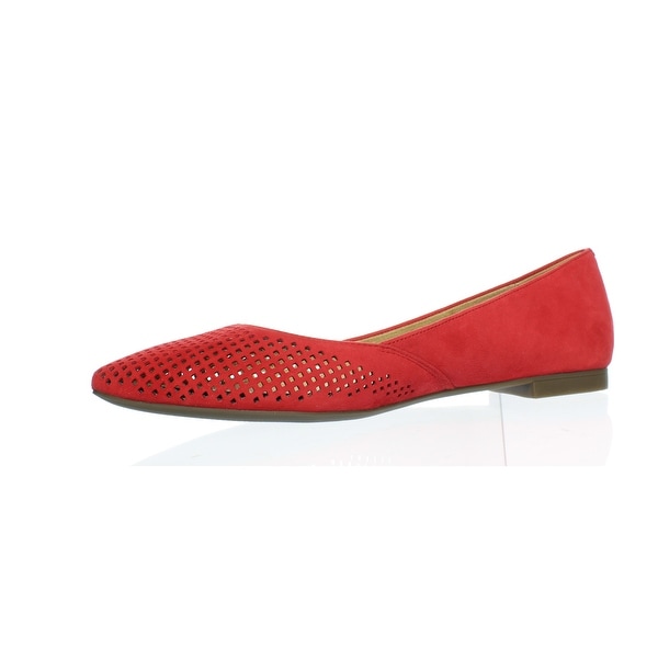 vionic red flats