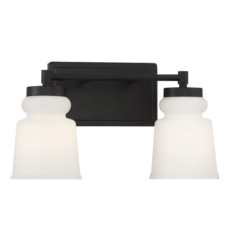 Meridian M80057 2 Light 15" Wide Bathroom Vanity Light