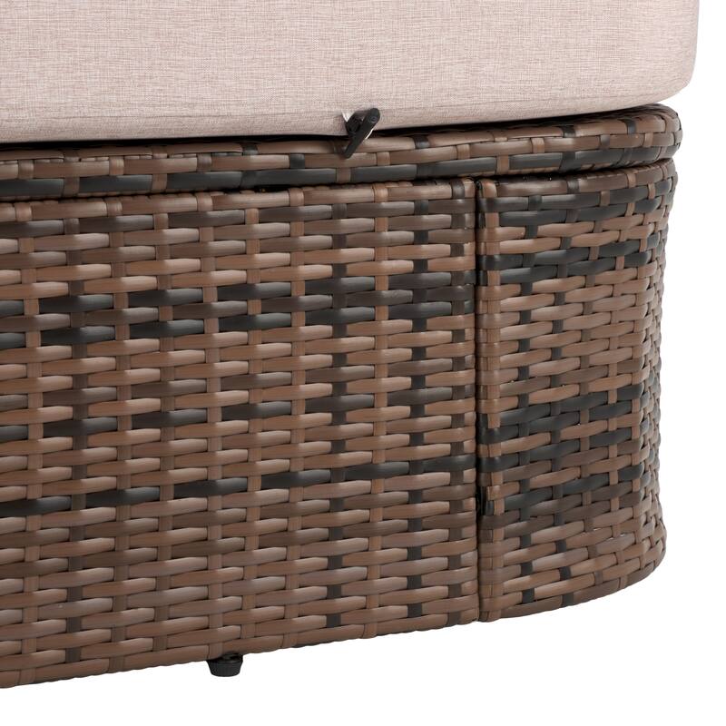 SAFAVIEH Outdoor Living Baloo Daybed - 80"W x 52"D x 50"H