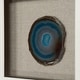 preview thumbnail 5 of 11, HUJI Blue Agate Slice Shadow Box Wall Décor Set