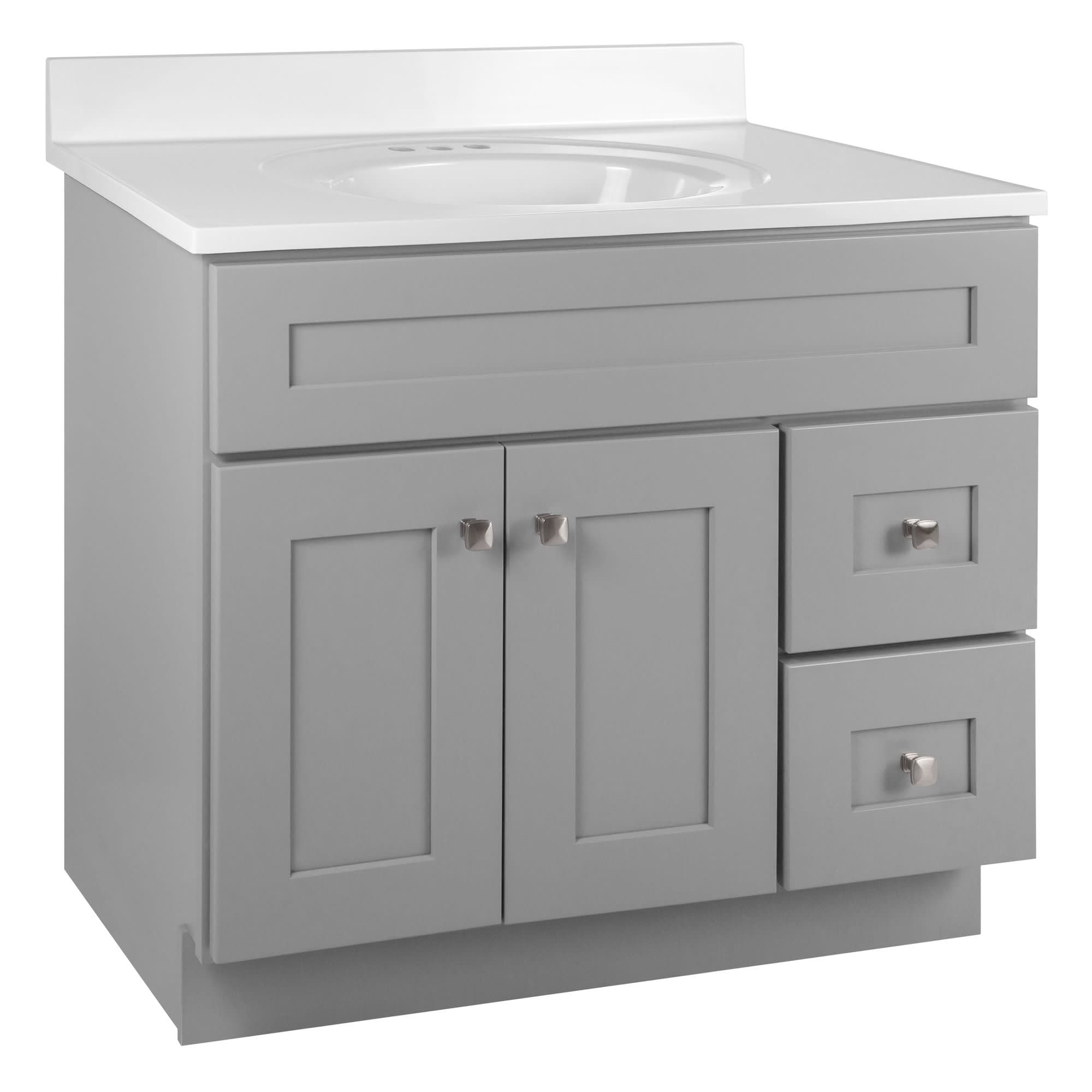 Design House 216069 Brookings 36" Free Standing Single Basin Vanity
