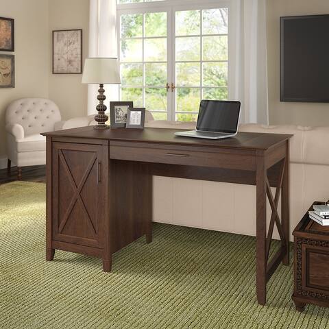 Key West 54W Computer Desk with Storage by Bush Furniture