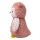 preview thumbnail 3 of 3, Lambs & Ivy Little Garden Textured Floral Plush Owl Stuffed Animal Toy - Twiggy