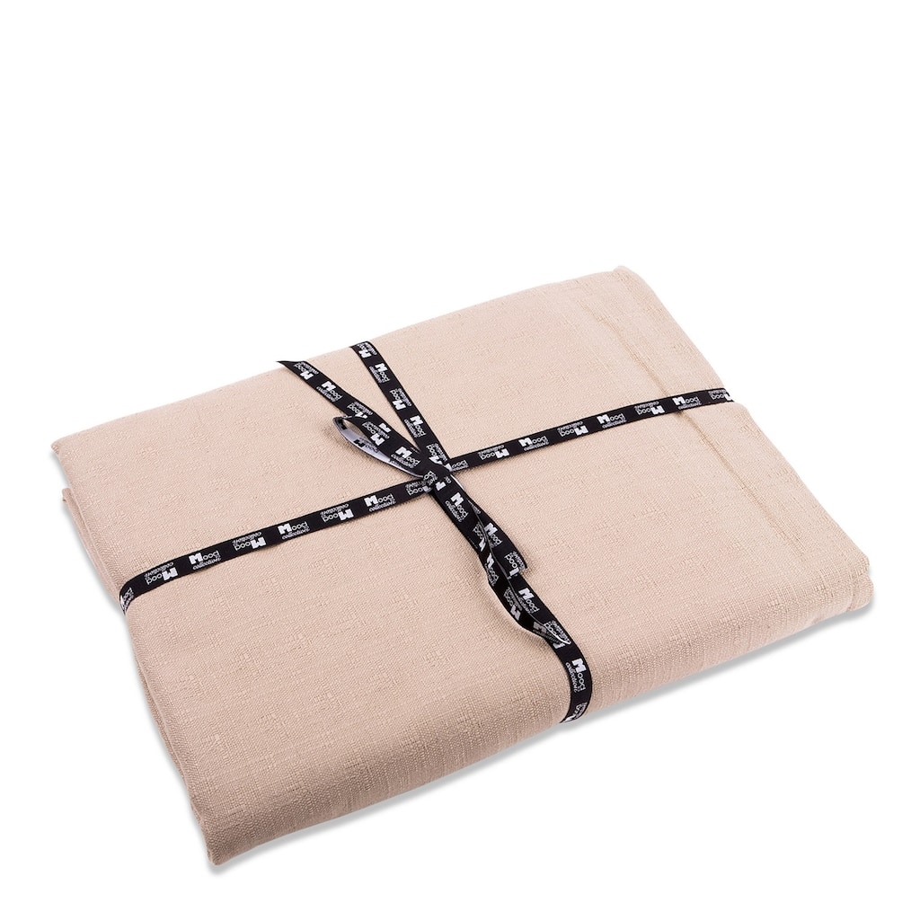Solana Linen Table Cloth Beige - A - Beige