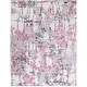 preview thumbnail 65 of 84, SAFAVIEH Skyler Roumpini Modern Abstract Rug 10' x 14' - Grey/Pink - Rectangle