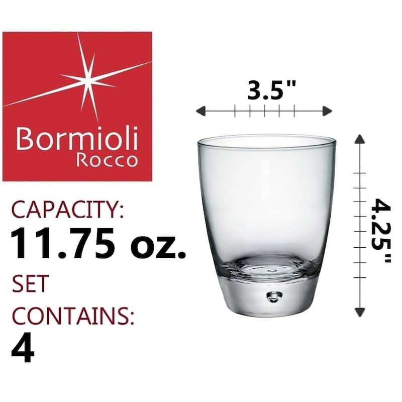 Bormioli Rocco Luna DOF Glasses Set