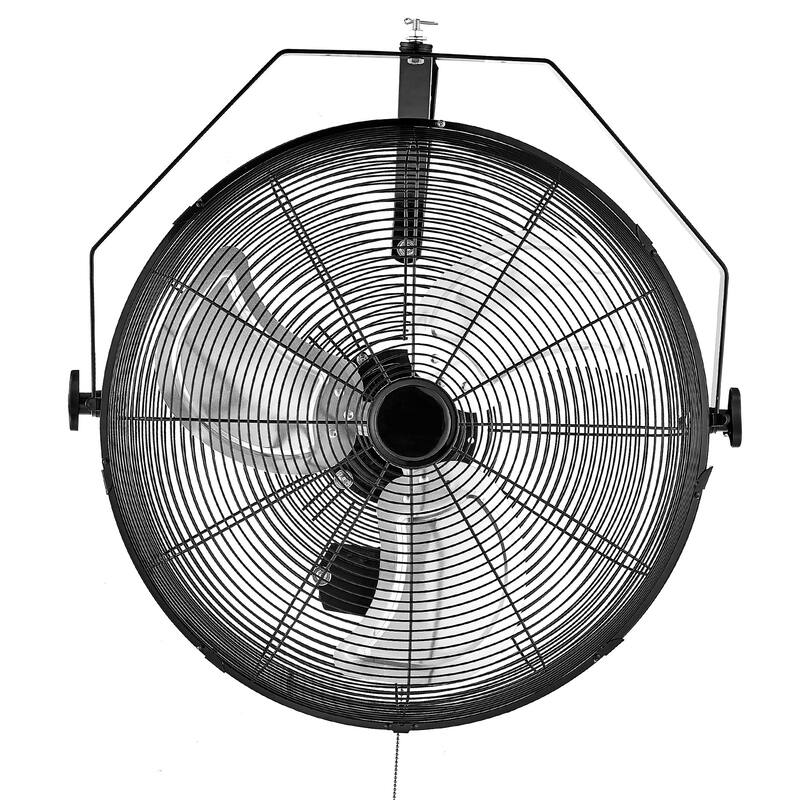 20 Inch Industrial Wall Mount Fan 3 Speed 4650 CFM for Garage Workshop