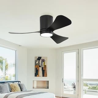 MLiAN 42 inch 3 ABS Blades Smart LED Ceiling Fan with Remote...