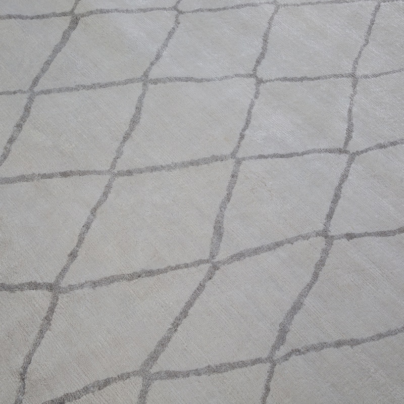 Ben Soleimani Arlequin New Zealand Wool and Viscose Hand-Knotted Rug