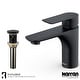 preview thumbnail 19 of 24, Karran Kayes single Hole Single Handle Basin Bathroom Faucet with Matching Pop-up Drain Matte Black
