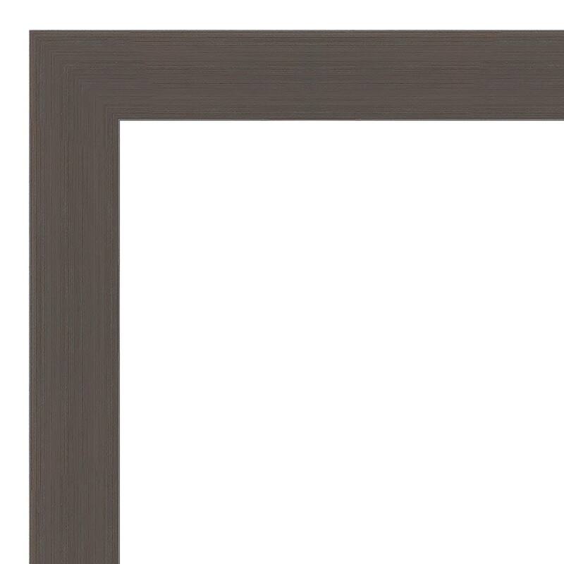 Brushed Framed Natural Corkboard Bulletin Board