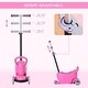preview thumbnail 5 of 12, Kids 3-Wheel Scooter with Seat, Adjustable Handle, and Rear Brake for Safe Play