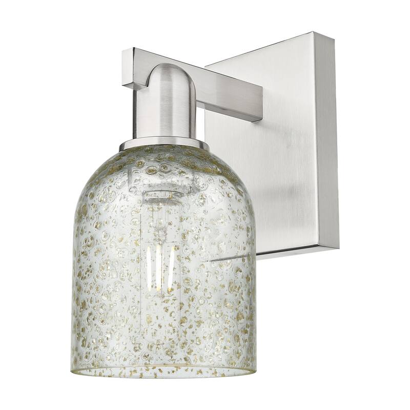 Innovations Lighting Endless Possibilities Arcadia - Caledonia - 1 Light 5" Sconce - Brushed Satin Nickel/Mica