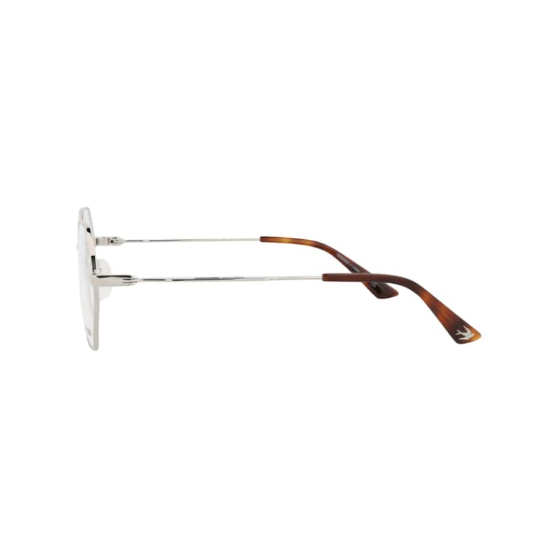 McQ Alexander McQueen Square-Frame Metal Optical Frames
