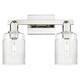 Option Polished Nickel / Clear
