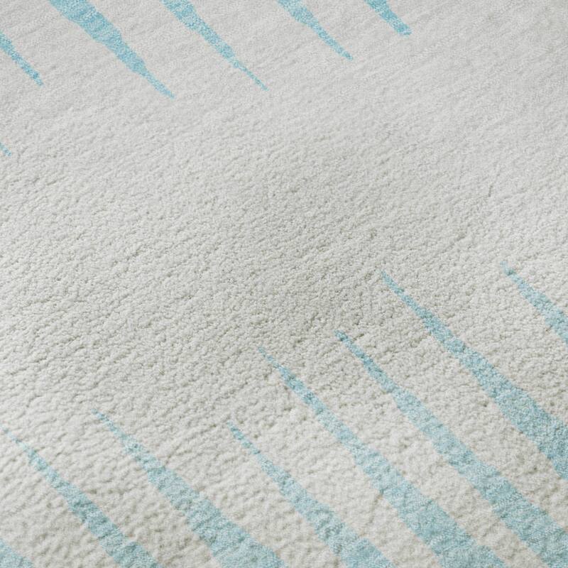 Premium Washable Super Soft Modern Spikes Mayfield Rug