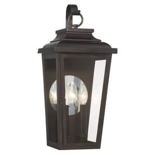 The Great Outdoors 72170-C Irvington Manor 2 Light 19" Tall Outdoor
