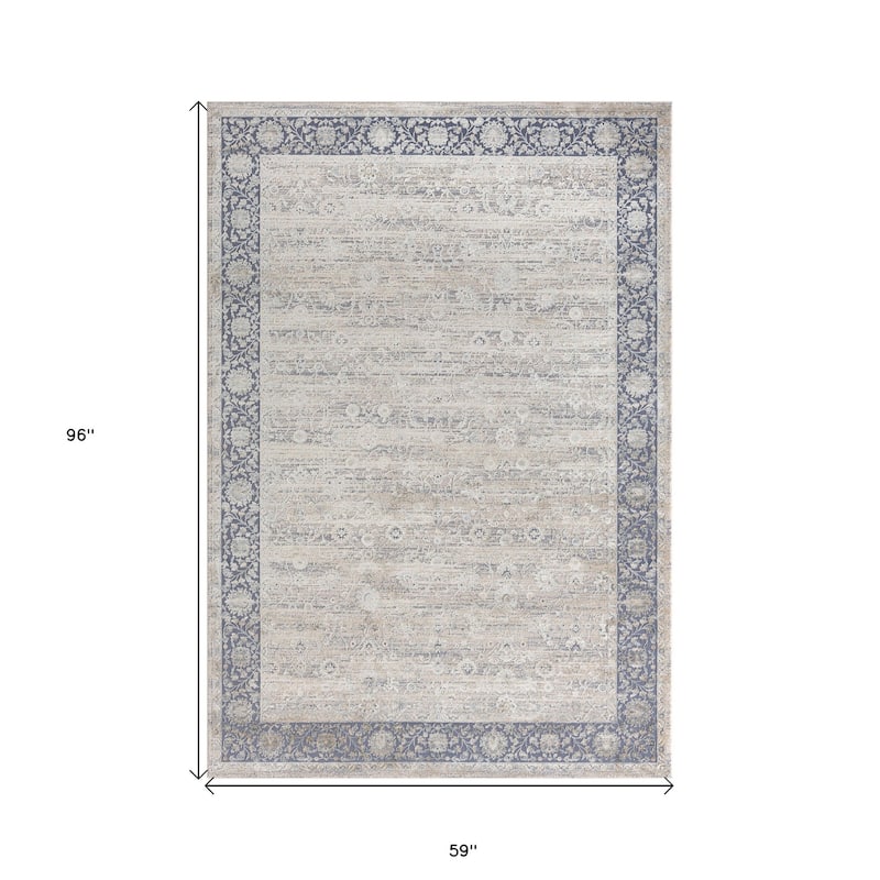 Cuxa Floral Traditional Woven Area Rug By HomeRoots