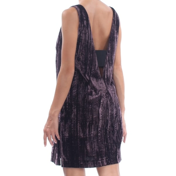 french connection purple dress