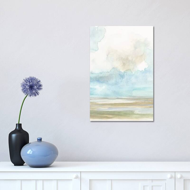 iCanvas "Clouds Over The Marsh II" by Jennifer Goldberger Canvas Print - 18x12x1.5