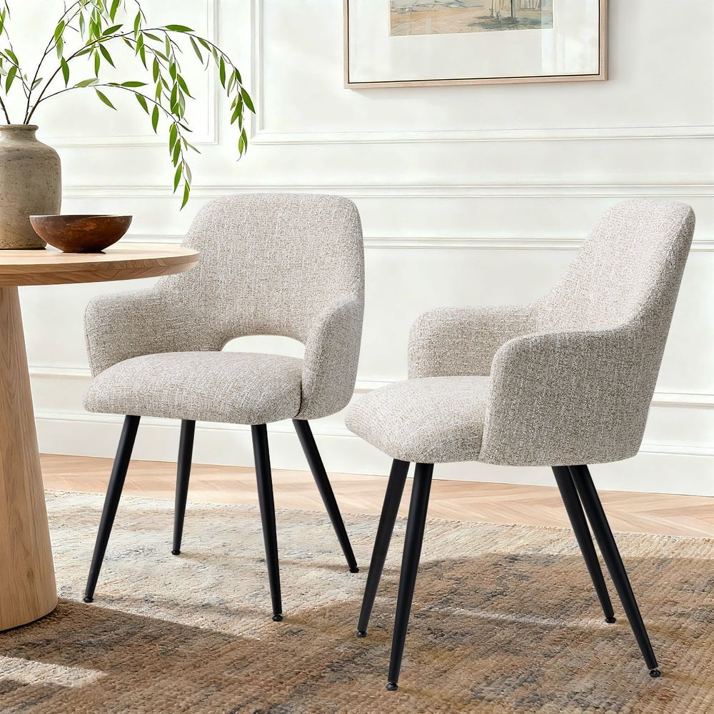 Upholstered Dining Armchair (Set of 2)