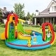 preview thumbnail 2 of 4, 7 in 1 Inflatable Water Slide Bounce Park Splash Pool Water Park
