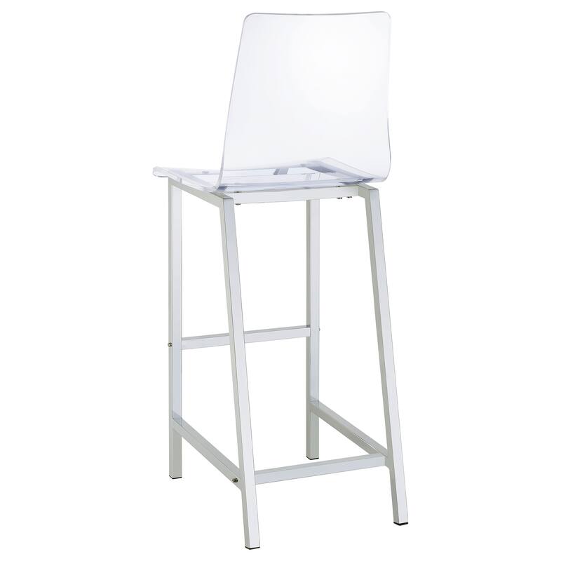 Tolbert 5-piece Bar Set with Acrylic Chairs