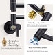 preview thumbnail 40 of 40, WOWOW Wall Mounted Pot Filler Faucet with Double Joint Swing Arms