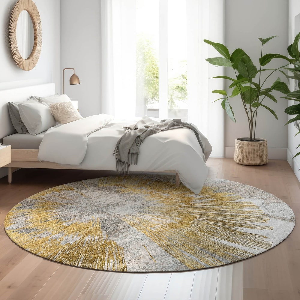 Premium Washable Super Soft Modern Burst Mayfield Rug