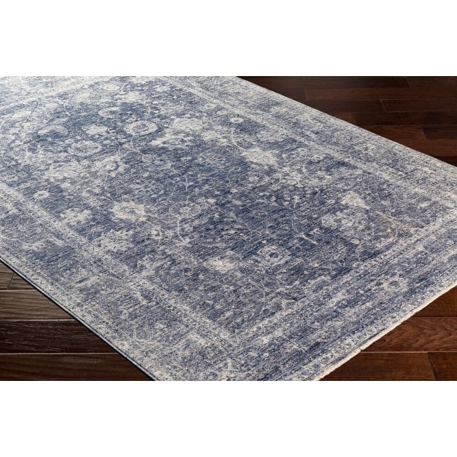 Livabliss Vintage Lincoln Border Area Rug